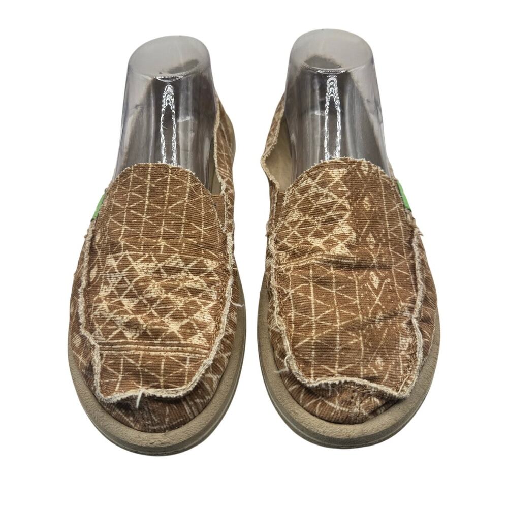 Sanuk Women's Donna Ojai Folk Slip-On Shoes Size 8